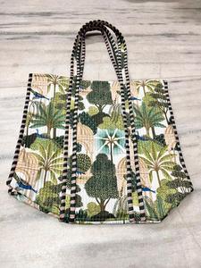 Bolsa de Compras de Algodón para la Playa, Bolsa de Lona Blanca Personalizable con Logotipos, Regalo de Viaje para Mujer - Product Image 3