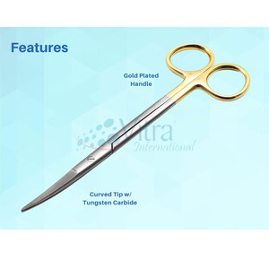 Nouveauté, vente chaude, ciseaux chirurgicaux de couleur personnalisée - Acier inoxydable, manuels, certifiés CE, haute qualité - Product Image 3