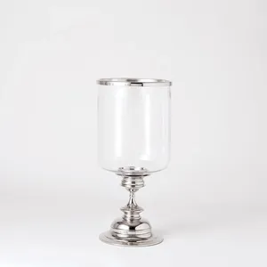Portavelas de Lujo Hecho a Mano con Elegante Patrón Geométrico Metálico, Portavelas al por Mayor para Organizadores de Eventos y Decoración - Product Image 2