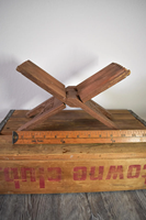 Soporte de Madera para el Corán, Tallado, Plegable, Rectangular, Decoración Religiosa para el Hogar, Artesanía