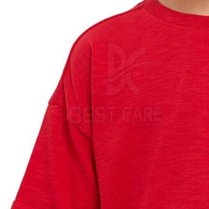 New Arrival Premium Quality Winter Basics Kid's Oversized T Shirts Casual Wear Breathable Comfortable Kid's Oversized T Shirts - Product Image 6