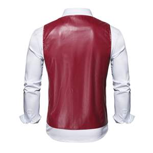 Chaleco de Cuero para Motocicleta de Verano para Hombre, de Alta Calidad, Resistente al Viento, Impermeable, Transpirable, Perforado, para Motociclistas - Product Image 5