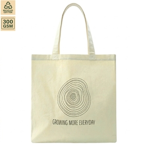Sac de courses en mélange coton-polyester 305 GSM, 38x42x20 cm, avec logo personnalisé, vente en gros, OEM, commande en gros, modèle SNCH101A-GME - Product Image 1