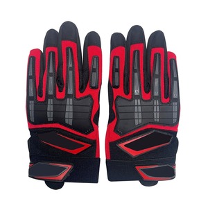 Guantes Tácticos de Cuero de Alta Seguridad para Deportes, Diseño de Dedos Completos, Personalizables - Product Image 1