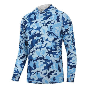 Sweat à capuche de pêche pour homme, style tendance, UPF 50, respirant, en tissu chaud et confortable, décontracté, en promotion - Product Image 2