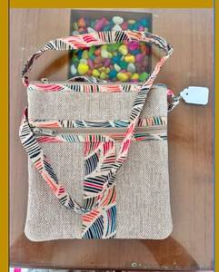 Women Straw <b>Tote</b> <b>Bag</b> Printed Shoulder Handbag Zipper Closure Polyester Lining Single Strap for Travel Party - Product Image 3
