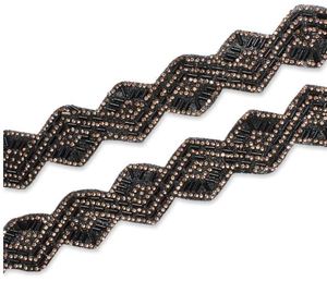 Tela de Encaje Bordado de Alta Calidad, Algodón y Poliéster, Borde de Encaje Floral para Vestido de Novia, Accesorios de Alta Costura - Product Image 4