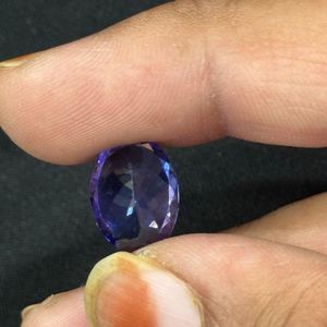 Tanzanita Azul Real Natural de Tanzania, 6.10 Ct, Corte Ovalado, Claridad Loupe, AAAA, Calidad de Joyería Fina, Gema Suelta Tratada Térmicamente, en Venta - Product Image 5