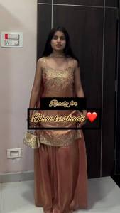 Ensemble ethnique festif trois pièces Zimmy Choo avec broderie sequinée, haut, pantalon palazzo et dupatta pour femmes, tailles M à XXL - Product Image 6