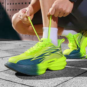 Zapatillas de Running para Hombre, Ligeras, Transpirables, Casuales, Deportivas, Tallas Grandes, con Amortiguación y Rebote - Product Image 4