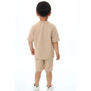 Conjuntos de Ropa para Niños 100% Algodón, Ropa de Verano para Bebés y Niños Pequeños, Camiseta de Manga Corta con Pantalones Cortos, Conjunto de Dos Piezas para Niños de 1 a 12 Años - Product Image 3
