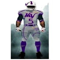 Nouvelle saison maillot de football américain personnalisé uniformes de football américain brodés cousus authentiques bon marché - Product Image 4