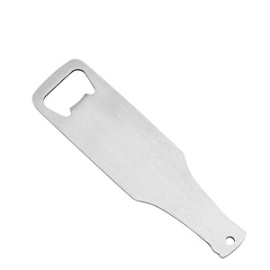 Metal Bottle Shape Bottle Opener Silver Plated Bar Accessory Travel Friendly <b>Tool</b> For Picnic <b>Camping</b> And Outdoor Gatherings - Product Image 5