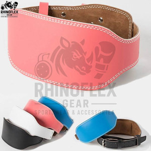 Cinturones de Powerlifting de Alta Calidad con Hebilla Simple y Logotipo Personalizado, Cinturón de Cuero Resistente para Gimnasio y Levantamiento de Pesas - Product Image 5