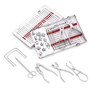 Kit de Dique de Goma para Cirugía de Conducto Radicular, Nuevos Suministros Médicos de Pakistán, Instrumentos Dentales de Clase I, Manuales, Duraderos, CE - Product Image 1