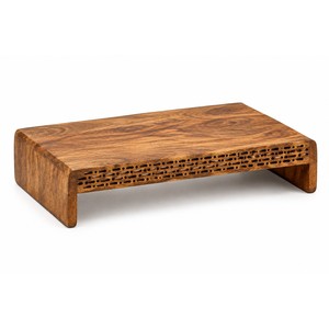 Support pour ordinateur portable en bois de manguier artisanal, vente en gros |   Aqdus Saleem - Product Image 1