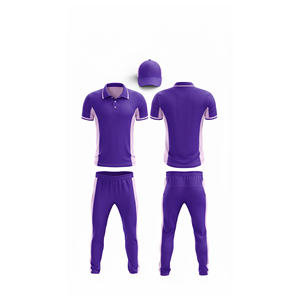 Camiseta y Pantalones de Cricket Personalizados por Sublimación |   Uniforme Completo de Cricket para Hombres, Mujeres y Jóvenes, Camiseta Polo y Pantalones - Product Image 3