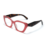 Lunettes de protection anti-lumière bleue œil de chat tendance de haute qualité avec logo personnalisé pour le travail sur ordinateur