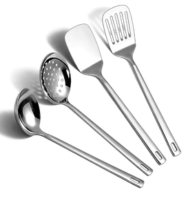 Cuillère de cuisine élégante en acier inoxydable, nouvelle collection, très demandée, pour hôtels et restaurants, ensemble d'ustensiles de cuisine. - Product Image 1