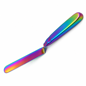 Altomme Instruments Professional Stainless Steel Chef Spatula Offset Icing Palette Knife Oven Safe Food Plating Decorating - Product Image 2