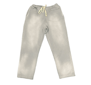 Ensemble décontracté pour homme effet délavé, pantalon de jogging délavé au soleil, pantalon en molleton, écologique, 100 % coton et polyester tricoté - Product Image 4