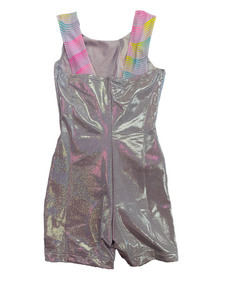 Leotardo Elegante con Pedrería Brillante sin Mangas para Niñas, para Ballet, Gimnasia, Danza y Actuaciones en Escenario - Product Image 4