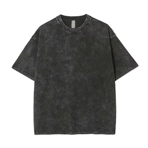 Camisetas de Moda con Hombros Caídos, 100% Algodón Grueso, Última Llegada, MOQ Bajo, Crea tu Marca, Ecológicas - Product Image 1