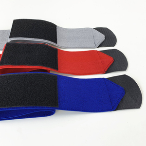 Bandes de poignet de haute qualité pour la musculation, en nylon, personnalisées, avec bandage, très élastiques, réglables, confortables, équipement professionnel - Product Image 4