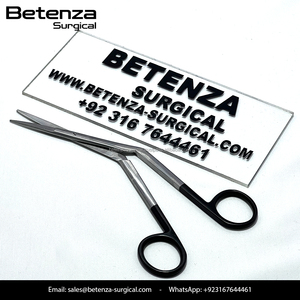 Tijeras Heymann para Cirugía Nasal ENT, Manuales, de Carburo de Tungsteno, Super Corte Delicado, Puntas Cerradas Dentadas, Reutilizables, de Acero Inoxidable Alemán - Product Image 4