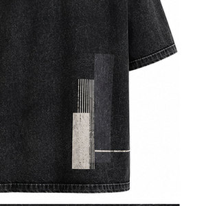 Camisa de Mezclilla con Diseño Personalizado para Hombre, 100% Algodón, Transpirable, Ecológica, Corte Holgado, Estilo Casual Urbano - Product Image 6