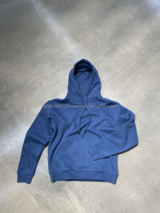 H5521 Otoño/Invierno, Venta Caliente al por Mayor, Sudaderas Personalizadas con Forro Polar de Mezcla de Algodón de 330 g/m², Sudaderas Lisas Extra Grandes - Product Image 3