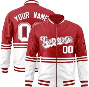 American College Style <b>Varsity</b> Letterman <b>Jacket</b> Custom Polyester Baseball <b>Bomber</b> with Logo Patch OEM Team Uniform for <b>Men</b> - Product Image 2