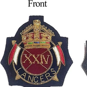 Insignia Bordada a Mano Personalizada, Pin Promocional para Eventos - Product Image 1