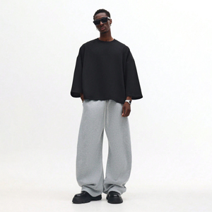 Sudadera de Hombre Oversize Estilo Nuevo 2026, Hombros Caídos, Alta Calidad, Tejido Grueso, Sudadera Redonda para Hombre - Product Image 5