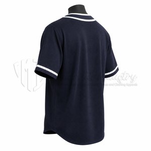 Camiseta de Béisbol Sublimada Personalizada 100% Poliéster de Secado Rápido y Transpirable con Logotipo Personalizado, Uniforme de Equipo Unisex para Adultos OEM/ODM - Product Image 4