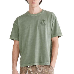 เสื้อยืดแฟชั่นพรีเมียมทรงบ็อกซี่สำหรับผู้ชายรุ่นใหม่ล่าสุด พร้อมความสบายแบบโอเวอร์ไซส์ ปักลายตามสั่ง และบริการจัดหาเสื้อผ้าระดับมืออาชีพ - Product Image 1