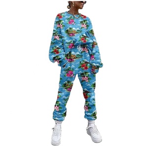 Urban Art Print <b>Tie</b> <b>Dye</b> Women's Tracksuit Drawstring Long Sleeve 2 Piece <b>Set</b> High Waist Running Suit 2021 Casual <b>Sets</b> Sweat Suit - Product Image 1