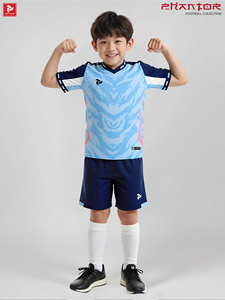 Ensemble de maillots de football personnalisés, séchage rapide, respirant, uniforme d'équipe de football, adultes, enfants, logo personnalisé, OEM ODM Phantor JP - Product Image 4