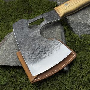 Felling Axe With Forged Steel Blade And Wood Handle For <b>Tree</b> Felling - Product Image 2