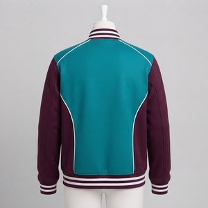 Breathable Varsity <b>Jacket</b> Provides Lightweight Comfort Flexible Movement And Durable Construction For Casual <b>Travel</b> And Outdoor - Product Image 2