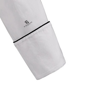 Chaqueta de Uniforme Culinario Premium con Cuello Mao y Tela Ligera para Servicio de Alimentos Comercial, Fabricante OEM 2026 - Product Image 5