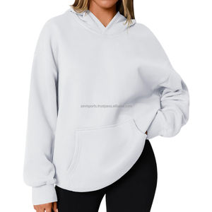 Sweat-shirts oversize tendance pour femmes, sweats à capuche en polaire, pull à col rond, sweat-shirt en coton pour streetwear, sweats à capuche pour femmes - Product Image 3