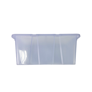 Wholesale PP <b>Plastic</b> Lychee Crate Agricultural Fruit <b>Storage</b> Basket With Handle Vietnam Manufacturer - Product Image 3