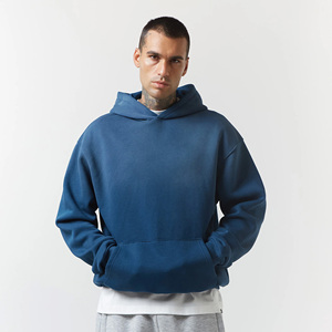 Sudadera con Capucha de Lujo de Alta Calidad 100% Algodón, Sudadera con Capucha 3D Personalizada de Gran Gramaje, Sudadera con Capucha de Felpa Francesa, Sudadera con Capucha Esencial con Estampado Puff - Product Image 1