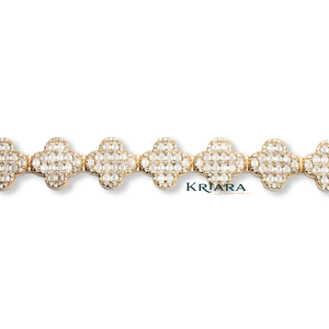 Bracelet en or massif 18 carats S925 avec diamants blancs taille ronde, bijoux de luxe pour femmes, certifié IGI - Product Image 1