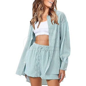 Holiday Style 2026 <b>Women</b> Summer <b>Shorts</b> Set Trendy Two Piece <b>Short</b> <b>Suit</b> With Lightweight Fabric Comfortable Vacation Wear - Product Image 3