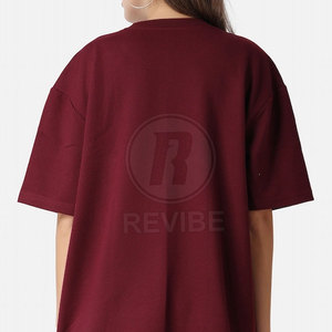 T-shirt ample pour femme avec logo personnalisé, été, décontracté, respirant, 100% coton, couleurs personnalisées, fabriqué au Pakistan - Product Image 5