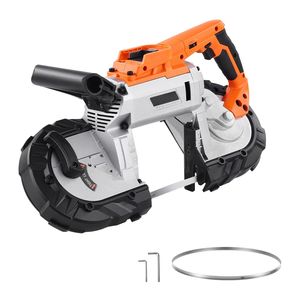 Sega a Nastro Portatile da 5 Pollici Senza Fili 220V con Motore Brushless e Ganci per Appendere - Product Image 1