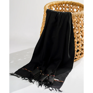 Men Traditional Winter <b>Wool</b> Shawl Soft <b>Wrap</b> for Classic Style Wear - Product Image 4