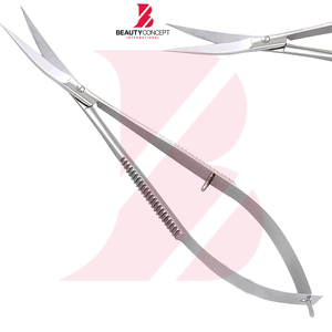 Tijeras de Precisión de Acero Inoxidable Portátiles de la Mejor Calidad para Cejas y Pestañas - Product Image 4